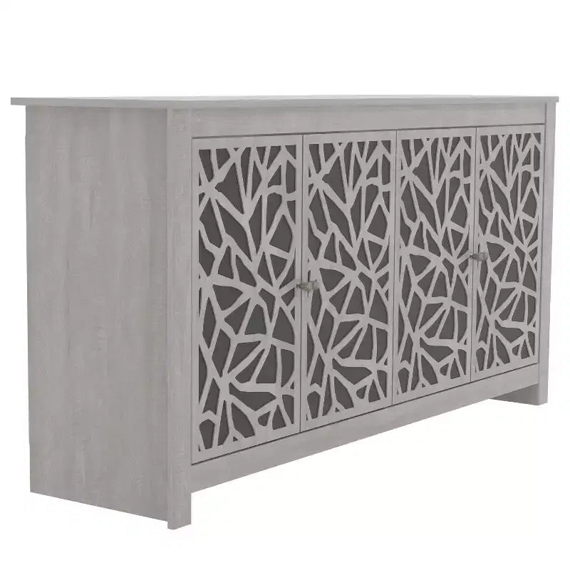 Galano Culbreath 4 Door Sideboard - Dusty Grey Oak