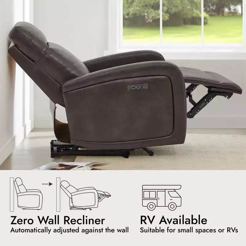 Poltrona reclinabile elettrica Zero Wall Hugger Spruce & Spring