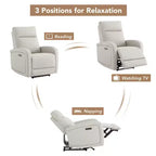 Poltrona reclinabile elettrica Zero Wall Hugger Spruce & Spring