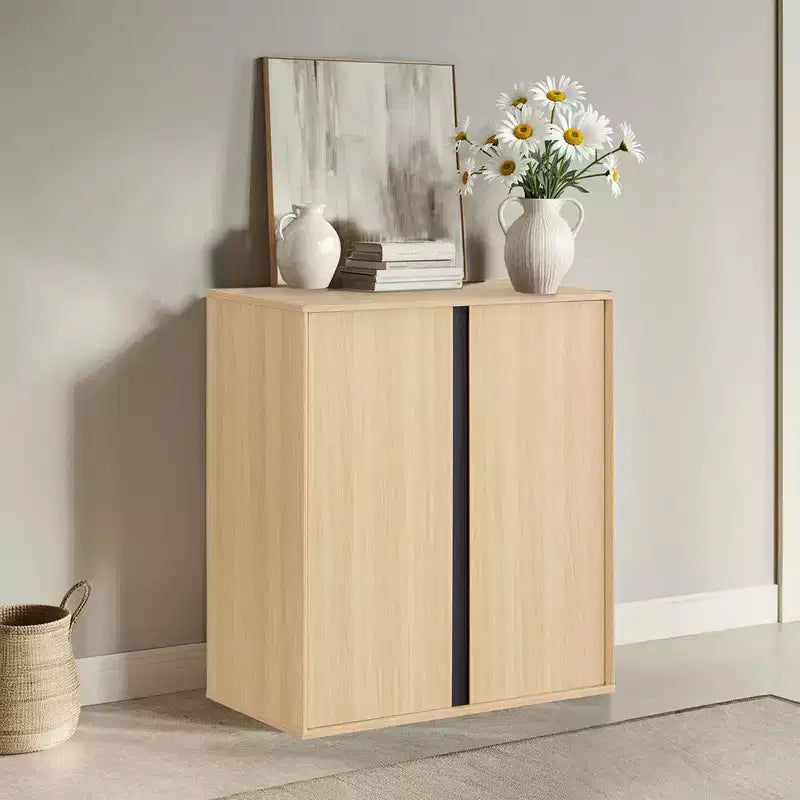 31.5 Modern Industrial Sideboard Cabinet Storage Cabinet