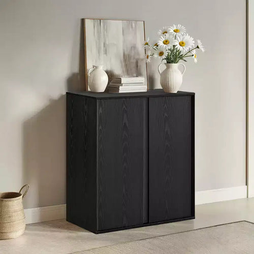 31.5 Modern Industrial Sideboard Cabinet Storage Cabinet