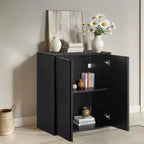 31.5 Modern Industrial Sideboard Cabinet Storage Cabinet