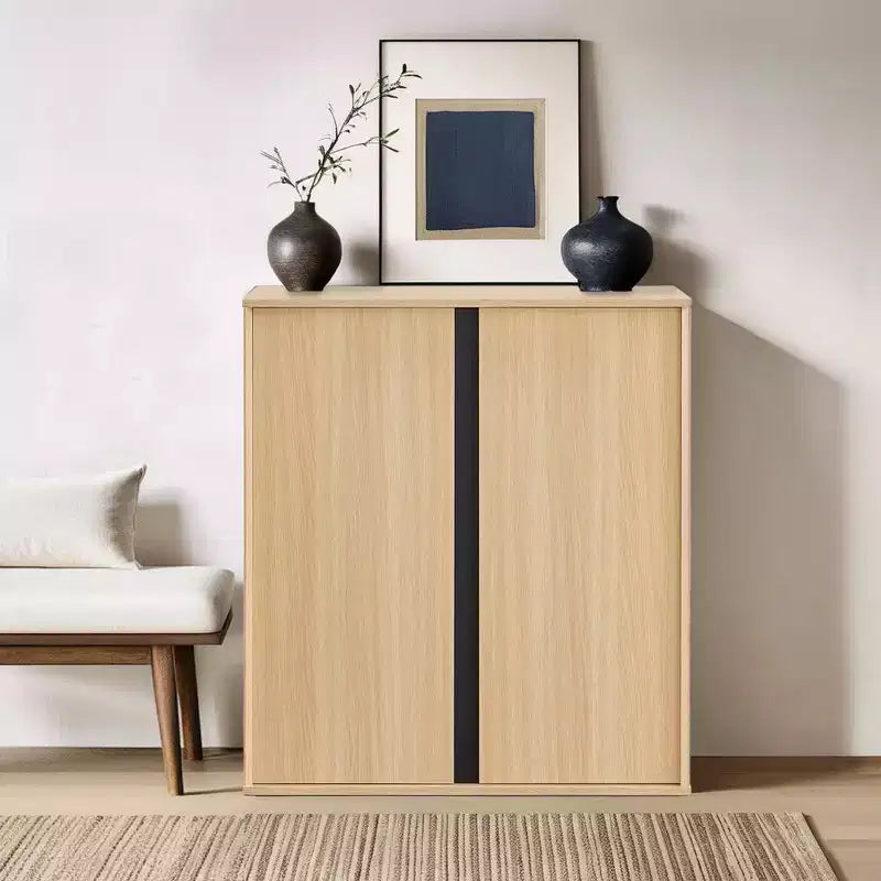 31.5 Modern Industrial Sideboard Cabinet Storage Cabinet