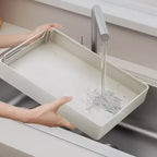 Organizzatore Estraibile per Armadio con Pellicola Adesiva, Ripiani Contenitori Estraibili Resistenti per Dispensa Cucina, Nessuna Perforazione Richiesta