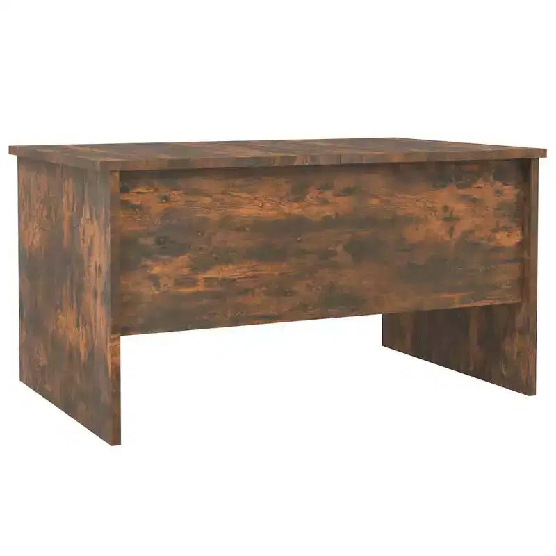 Coffee Table Smoked Oak Engineered Wood Medium