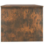Coffee Table Smoked Oak Engineered Wood Medium