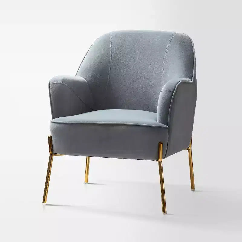 Odo Upholstered Accent Chair Velvet Comfy Living Room Arm Chair | Karat Home