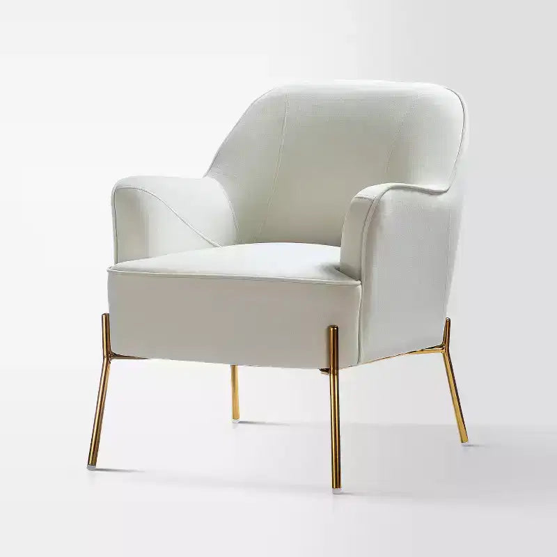Odo Upholstered Accent Chair Velvet Comfy Living Room Arm Chair | Karat Home