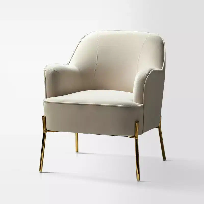 Odo Upholstered Accent Chair Velvet Comfy Living Room Arm Chair | Karat Home